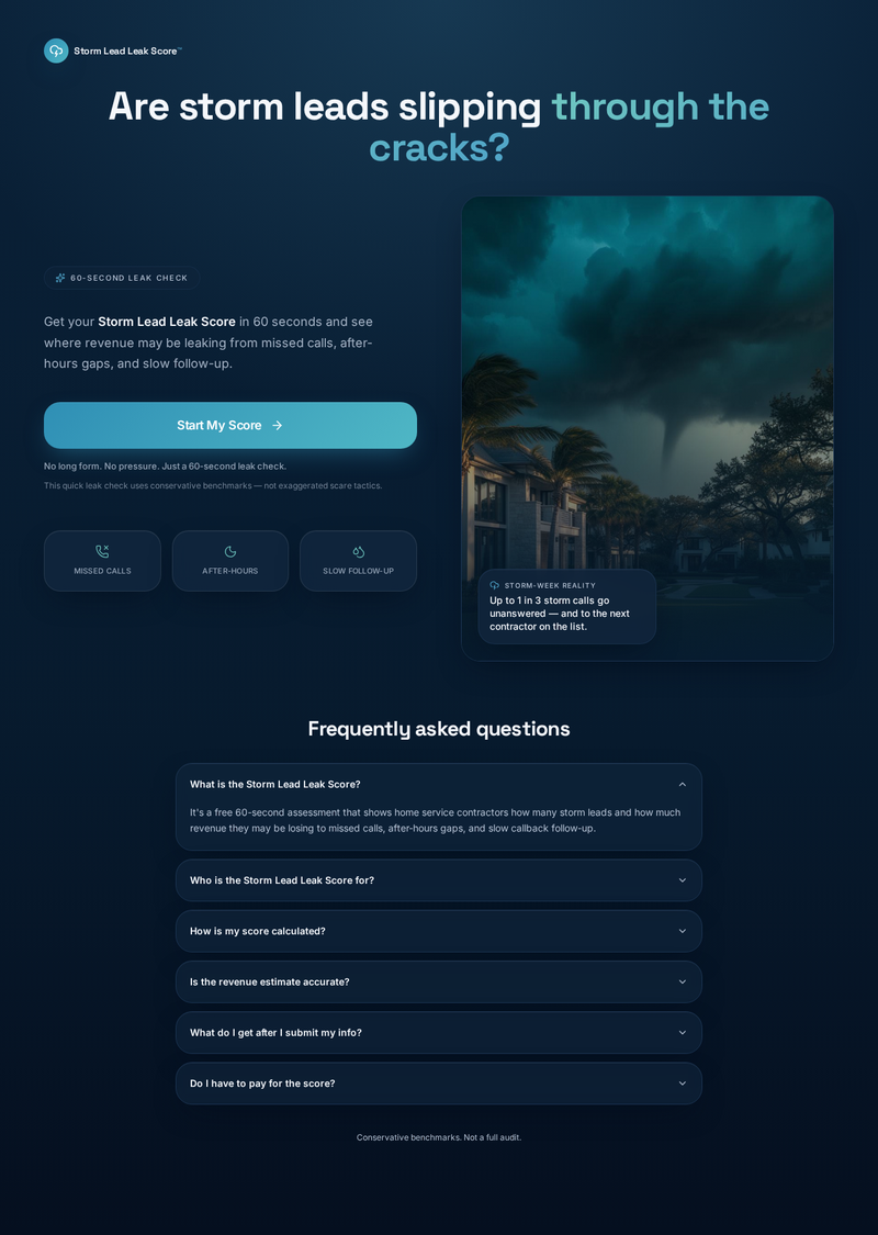 StormWatch — app screenshot